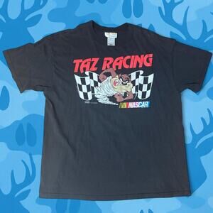 Vintage 1997 Taz Racing NASCAR T-Shirt Size XL